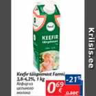 Allahindlus - Keefir täispiimast Farmi 3,8-4,2%, 1 kg