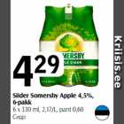 Allahindlus - Siider Somersby Apple 4,5%,
6-pakk