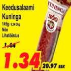 Allahindlus - Keedusalaami Kuninga Nõo Lihatööstus