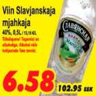 Alkohol - Viin Slavjanskaja mjahkaja