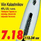 Alkohol - Viin Kalashnikov
