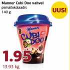 Вафля в
молочном шоколаде Manner Cubi Doo