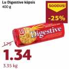 Магазин:Comarket,Скидка:Печенье Lu Digestive 
400 г