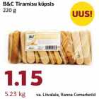 Магазин:Comarket,Скидка:Печенья B&C Tiramisu
