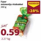 Магазин:Comarket,Скидка:Булочки многозерновые Fazer
260 г