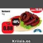 Allahindlus - Verivorst 1 kg