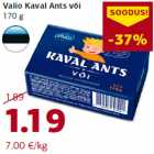Valio Kaval Ants või
170 g