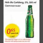 Hele õlu Carlsberg,5%,500 ml