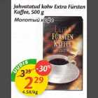 Jahvatatud kohv Extra Fürsten Kaffee, 500 g