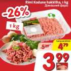 Allahindlus - Rimi Kodune hakkliha, 1 kg