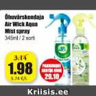 Allahindlus - Õhuvärskendaja Air Wick Aqua Mist spray