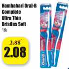 Allahindlus - Hambahari Oral-B Complete Ultra Thin Bristles Soft 1 tk