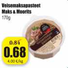 Allahindlus - Veisemaksapasteet Maks & Moorits 170 g