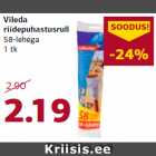 Vileda
riidepuhastusrull