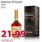 Allahindlus - Hennessy VS konjak
40%
50 cl