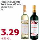 Hispaania Luciente
Semi Sweet GT vein