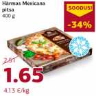 Allahindlus - Härmas Mexicana
pitsa
400 g