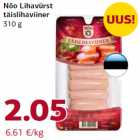 Nõo Lihavürst
täislihaviiner
310 g