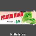 Allahindlus - Hiina kapsas 1 kg