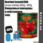 Allahindlus - Kooritud tomatid Blik
