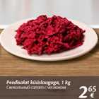 Peedisalat küüslauguga, 1 kg