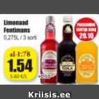 Магазин:Grossi,Скидка:Лимонад Fentimans