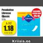 Магазин:Grossi,Скидка:Прокладки Libresse Classic 50 шт.
