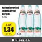 Allahindlus - Karboniseeritud mineraalvesi Borjomi 1,25 L