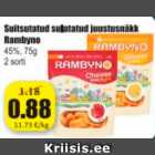 Suitsutatud sulatatud juustusnäkk Rambyno
