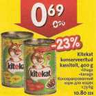 Магазин:Hüper Rimi, Rimi,Скидка:Консервированный корм для кошек
