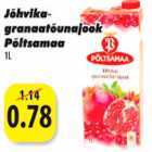 Jõhvikagranaatõunajook Põltsamaa 1L