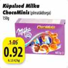 Allahindlus - Küpsised Milka Choco Minis 150g