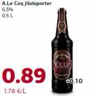 Allahindlus - A.Le Coq Jõuluporter