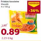 Allahindlus - Friskies kassieine