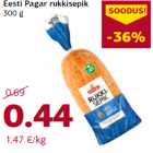 Allahindlus - Eesti Pagar rukkisepik
300 g