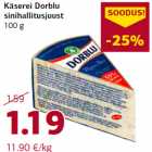 Käserei Dorblu
sinihallitusjuust
100 g