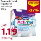 Allahindlus - Danone Actimel
jogurtijook
