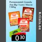 Portsjonmüsli Granola Axa 