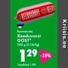 Rannarootsi Keeduvorst GOST* 500 g