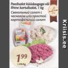 Peedisalat küüslauguga või lihtne kartulisalat, 1 kg