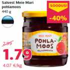 Allahindlus - Salvest Meie Mari
pohlamoos
440 g