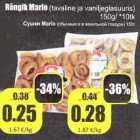 Allahindlus - Rõngik Mario (tavaline ja vaniljeglasuuris) 150 g/*10tk