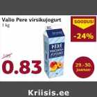 Allahindlus - Valio Pere virsikujogurt 1 kg