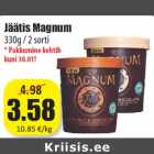 Jäätis Magnum
330g / 2 sorti