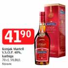 Alkohol - Konjak Martell
V.S.O.P. 40%,
karbiga