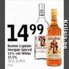 Allahindlus - Rumm Captain Morgan Spiced 35% või White 37,5%, 70 cl