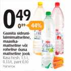 Allahindlus - Gaasita sidrunilaimimaitseline või rohelise õuna maitseline jook