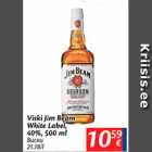 Allahindlus - Viski Jim Beam White Label