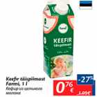 Keefir täispiimast Farmi, 1 l