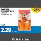 Allahindlus - SAAREMAA EESTI JUUST 400 G